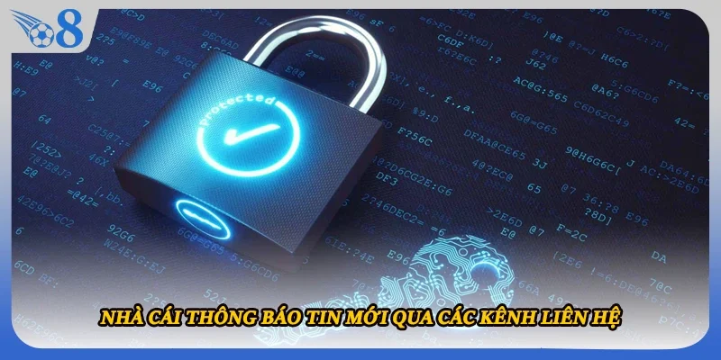Nhà cái thông báo tin mới qua các kênh liên hệ
